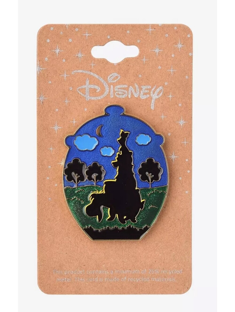 Disney Winnie the Pooh Silhouette Hunny Pot Enamel Pin